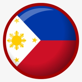 Official Club Penguin Online Wiki - Circle Philippines Flag Logo, HD Png Download, Transparent PNG