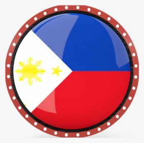 Circle Philippines Flag Logo, HD Png Download, Transparent PNG
