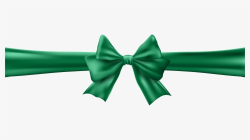 Green Bow Png - Green Ribbon Transparent Png, Png Download, Transparent PNG