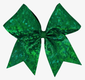 Kelly Green Cracked Ice I Love Cheer® Hair Bow I Love - Illustration, HD Png Download, Transparent PNG