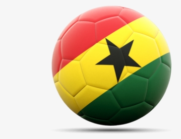 Ball With Ghana Flag, HD Png Download, Transparent PNG