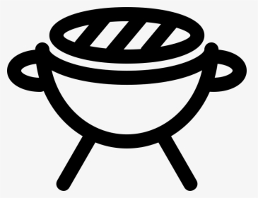 Barbecue Icon Png White, Transparent Png, Transparent PNG
