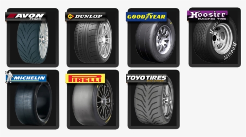 Dunlop Race Tires Car, HD Png Download, Transparent PNG