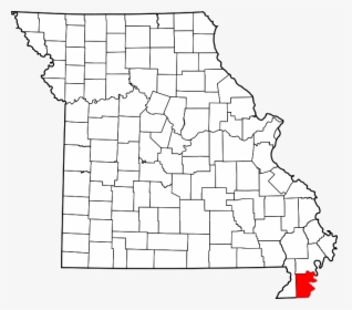 Map Of Missouri Highlighting Pemiscot County - Jasper County Mo, HD Png Download, Transparent PNG