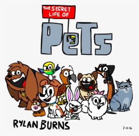 Lego The Secret Life Of Pets Clipart Dog Gidget - Draw Secret Life Of Pets, HD Png Download, Transparent PNG