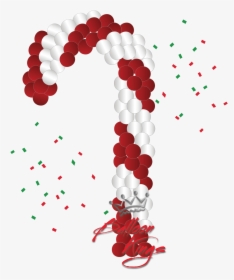 Candy Cane 7ft - Balloon, HD Png Download, Transparent PNG