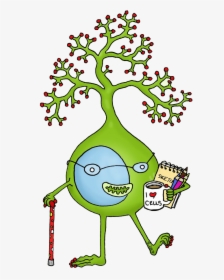 Happy Neuron - Cartoon, HD Png Download, Transparent PNG