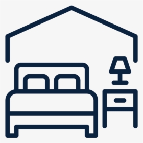 Hotel Room Icon Clipart , Png Download - Hotel Room Clipart Png, Transparent Png, Transparent PNG