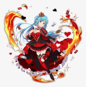 [the Queen Of Hearts] Asuna - Queen Of Hearts Asuna, HD Png Download, Transparent PNG