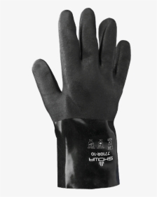 Showa 7710r-10 Black Knight Chemical Resistant Gloves - Leather, HD Png Download, Transparent PNG