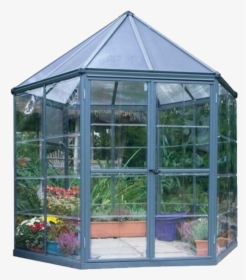 #moodboard #greenhouse #plants #terrarium #aesthetic - Hexagonal Greenhouse, HD Png Download, Transparent PNG