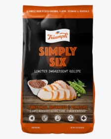 Triumph Dog Simplysix Turkey 14lb - Dog Food, HD Png Download, Transparent PNG