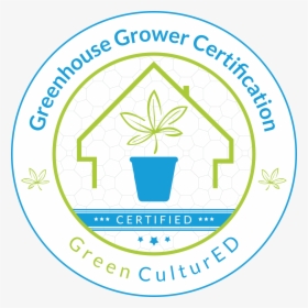 Greenhouse Grower Certification Logo - Circle, HD Png Download, Transparent PNG