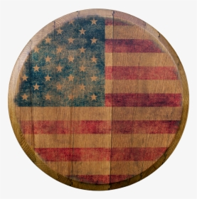 American Flag Printed Barrel Head, HD Png Download, Transparent PNG