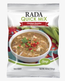 A Bag Of Rada Cutlery S Chicken Gumbo Soup Quick Mix - Rada Quick Mixes Spinach Artichoke, HD Png Download, Transparent PNG
