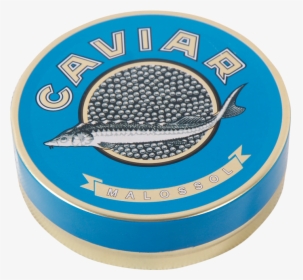 Custom Printed Food Safe Caviar Tin Box Tin Can - Caviar Tin Png, Transparent Png, Transparent PNG