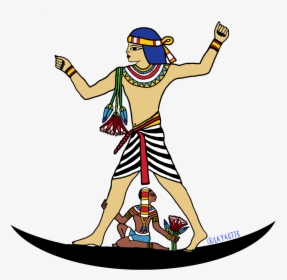 #egypt #egyptian #hieroglyph #hieroglyphics #flower, HD Png Download, Transparent PNG