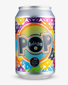 Pop Baldwin Beverage Can - Birra Pop, HD Png Download, Transparent PNG