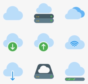 Cloud Icon Pack, HD Png Download, Transparent PNG