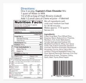 Nutrition Facts, HD Png Download, Transparent PNG