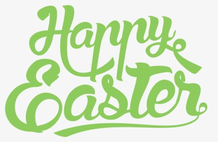 Happy Easter Png - Happy Easter Text Png, Transparent Png, Transparent PNG