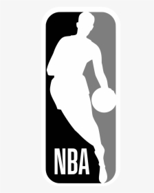 Nba Logo Black - Logos And Uniforms Of The Los Angeles Lakers, HD Png Download, Transparent PNG