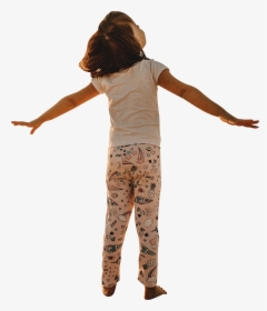 Small Girl Looking Up - Girl, HD Png Download, Transparent PNG