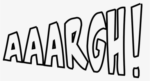 Onomatopoeia Black And White, HD Png Download, Transparent PNG
