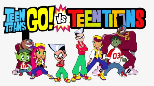 Teen Titans Go Vs Teen Tians, HD Png Download, Transparent PNG