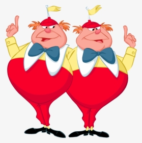 Alice Png Alicia Pinterest Pai And Alicepng - Tweedle Dee And Tweedle Dum, Transparent Png, Transparent PNG