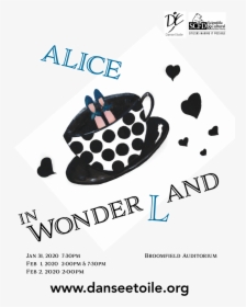 2020 De Alice Poster Final - Danse Etoile Ballet, HD Png Download, Transparent PNG