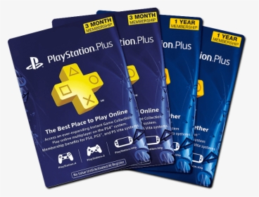 Psn Plus Gift Cards - Psn Cards, HD Png Download, Transparent PNG