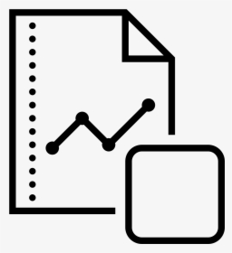 Stop Graph Report Icon , Png Download - Pdf Export Icon, Transparent Png, Transparent PNG