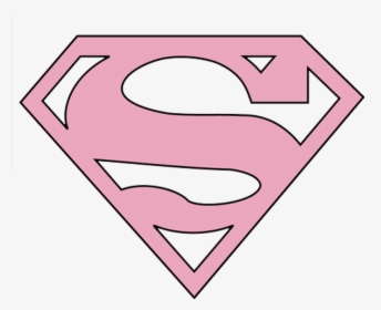 #superpink #supergirl #superman #tumblrpng #tumblr - Pink Superman Logo Png, Transparent Png, Transparent PNG