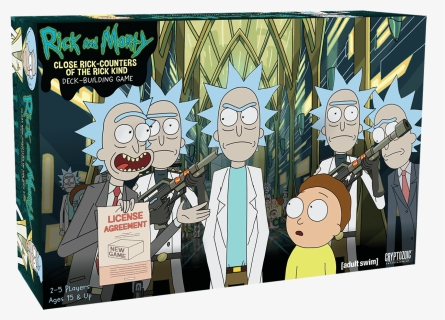 Rick And Morty Close Rick Counters Of The - Rick And Morty Deck Building Game, HD Png Download, Transparent PNG
