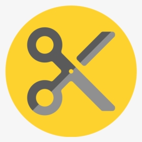 Scissor Icon - Traffic Sign, HD Png Download, Transparent PNG
