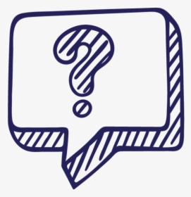 Tiny Navy Icon Questions - Doodle Sms Icon, HD Png Download, Transparent PNG