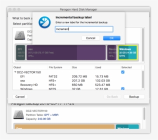 Mac - Paragon Hard Disk Manager, HD Png Download, Transparent PNG