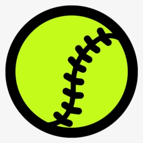 Baseball Green Icon - Circle, HD Png Download, Transparent PNG
