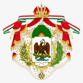 Coat Of Arms Of Mexico - Mexican Empire Coat Of Arms, HD Png Download, Transparent PNG
