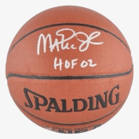 Magic Johnson Los Angeles Lakers Nba Authentic Autographed - Portland Trail Blazers Basketball, HD Png Download, Transparent PNG
