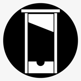 F - Dole - Guillotine - Guillotine Black And White, HD Png Download, Transparent PNG