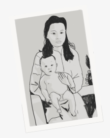 Baby - Sketch, HD Png Download, Transparent PNG