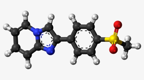 Zolimidine 3d Ball - Molecule, HD Png Download, Transparent PNG