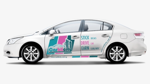 Advertising On The Car, HD Png Download, Transparent PNG