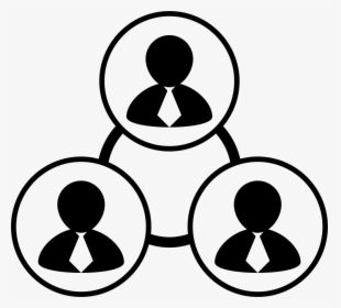 Businessmen Connections - Iconos De Conexiones, HD Png Download, Transparent PNG