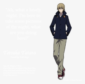 Totsuka Tatara - K Project Characters Name, HD Png Download, Transparent PNG