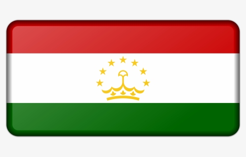 Flag,rectangle,yellow - Tajikistan Flag, HD Png Download, Transparent PNG