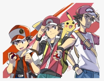 Pokemon Trainer Red Icon, HD Png Download - 640x1200 PNG 