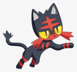 Sun And Moon Pokemon Litten, HD Png Download, Transparent PNG